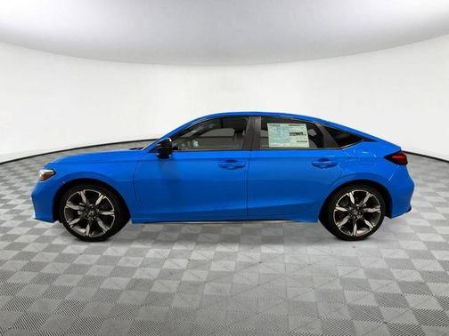 Boost Blue Pearl 2026 Honda Civic Hybrid Sport Touring