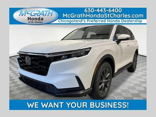Platinum White Pearl 2026 Honda CR-V EX-L