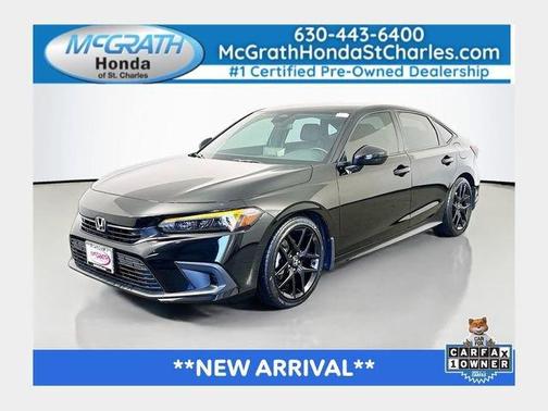 Crystal Black Pearl 2024 Honda Civic Sport