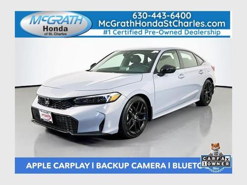 Urban Gray Pearl 2025 Honda Civic Sport