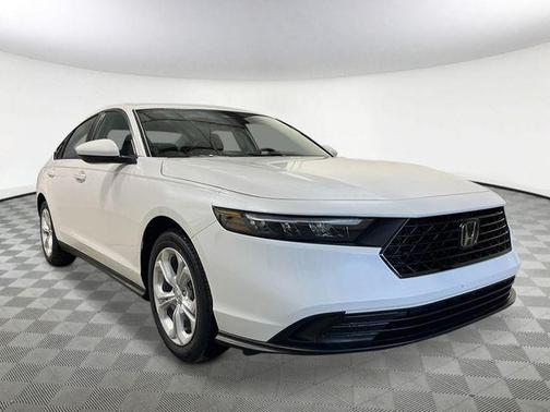 Platinum White Pearl 2026 Honda Accord LX
