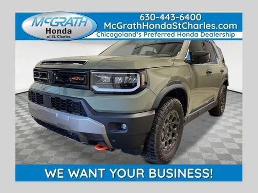 Ash Green 2026 Honda Passport TrailSport Elite Blackout