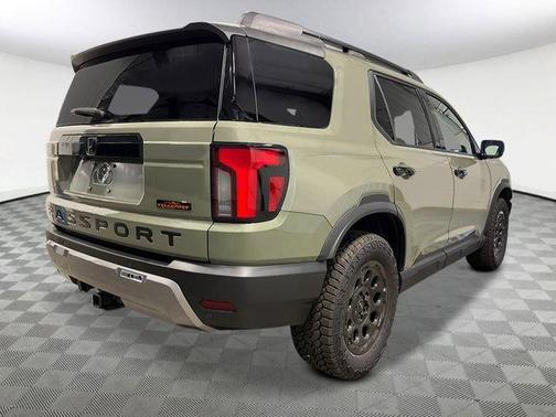 Ash Green 2026 Honda Passport TrailSport Elite Blackout