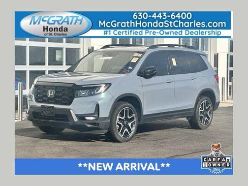 Sonic Gray Pearl 2023 Honda Passport Elite
