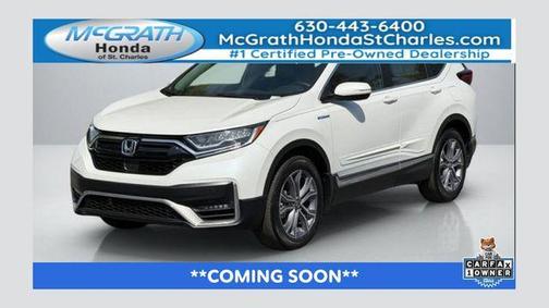 Platinum White Pearl 2022 Honda CR-V Hybrid Touring
