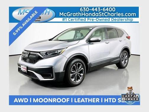 Lunar Silver Metallic 2022 Honda CR-V EX-L