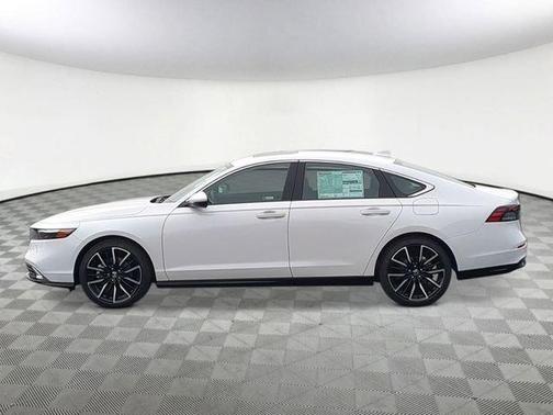 Platinum White Pearl 2026 Honda Accord Hybrid Touring