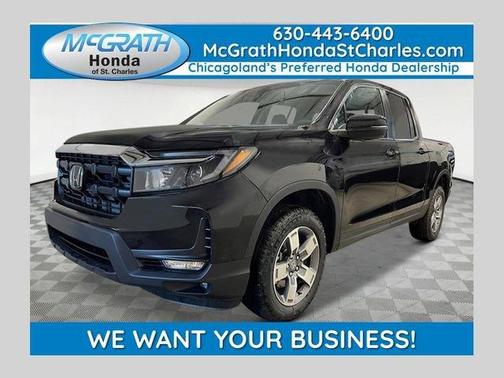 Crystal Black Pearl 2026 Honda Ridgeline RTL
