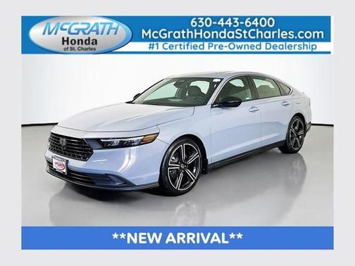 Urban Gray Pearl 2023 Honda Accord Hybrid Sport