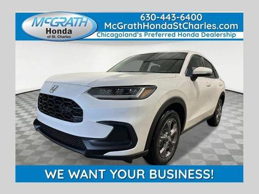 Platinum White Pearl 2027 Honda HR-V LX