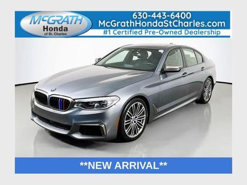 Bluestone Metallic 2019 BMW M550 i xDrive