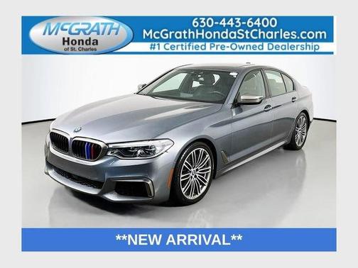 Bluestone Metallic 2019 BMW M550 i xDrive