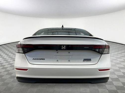 Platinum White Pearl 2026 Honda Accord Hybrid Sport
