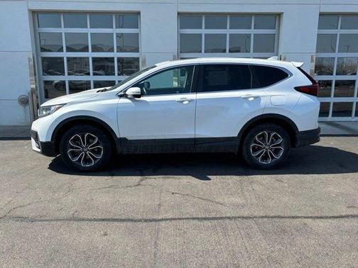 Platinum White Pearl 2021 Honda CR-V EX-L