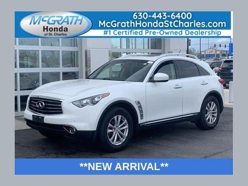 Moonlight White 2012 INFINITI FX35 Base