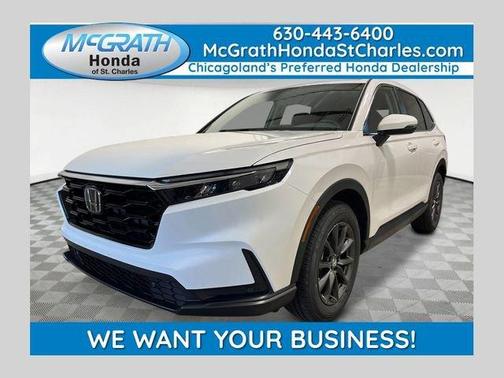 Platinum White Pearl 2026 Honda CR-V EX-L