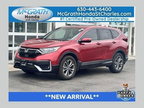 Radiant Red Metallic 2021 Honda CR-V EX