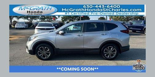 Lunar Silver Metallic 2022 Honda CR-V EX-L