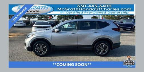 Lunar Silver Metallic 2022 Honda CR-V EX-L