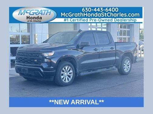 Dark Ash Metallic 2022 Chevrolet Silverado 1500 Custom