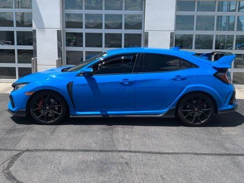 Boost Blue Pearl 2021 Honda Civic Type R Touring