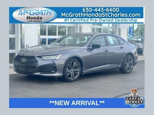 Modern Steel Metallic 2023 Acura TLX A-Spec