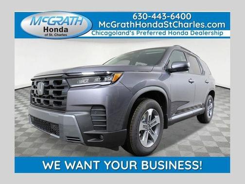 Modern Steel Metallic 2026 Honda Pilot EX-L