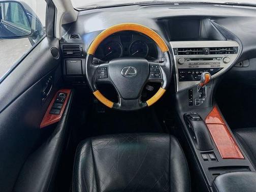 Obsidian Black 2011 Lexus RX 350 Base