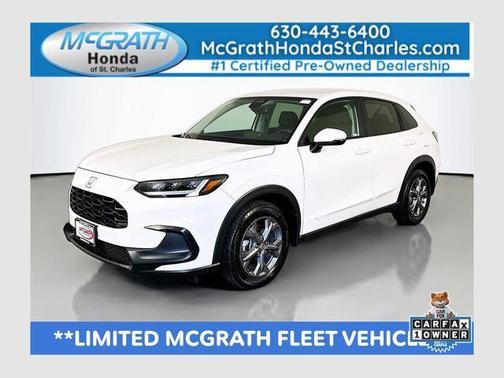 Platinum White Pearl 2026 Honda HR-V LX