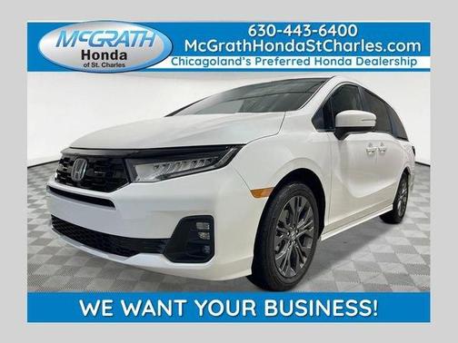 Platinum White Pearl 2026 Honda Odyssey Touring
