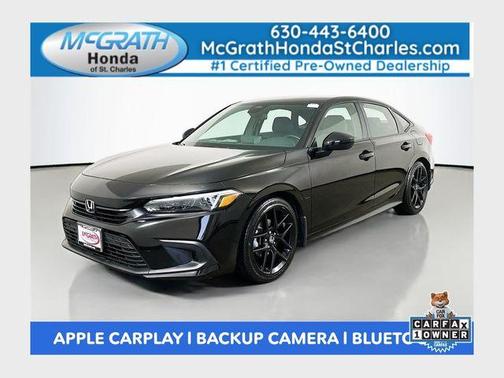 Crystal Black Pearl 2024 Honda Civic Sport
