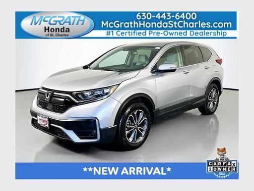 Lunar Silver Metallic 2021 Honda CR-V EX-L