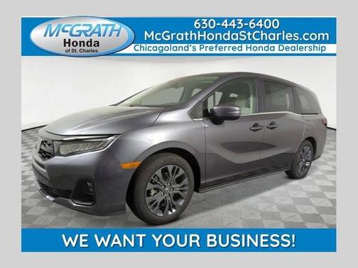 Modern Steel Metallic 2026 Honda Odyssey Touring