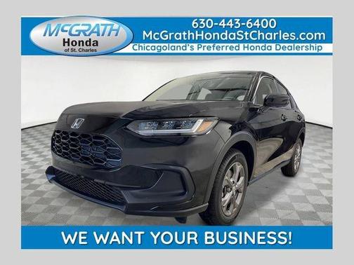 Crystal Black Pearl 2026 Honda HR-V LX