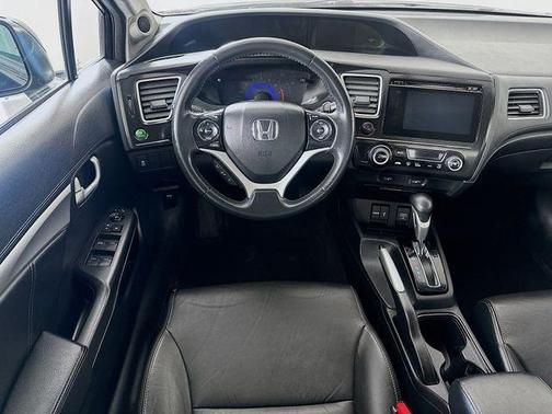 Modern Steel Metallic 2015 Honda Civic EX-L
