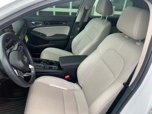 Platinum White Pearl 2024 Honda Civic EX-L