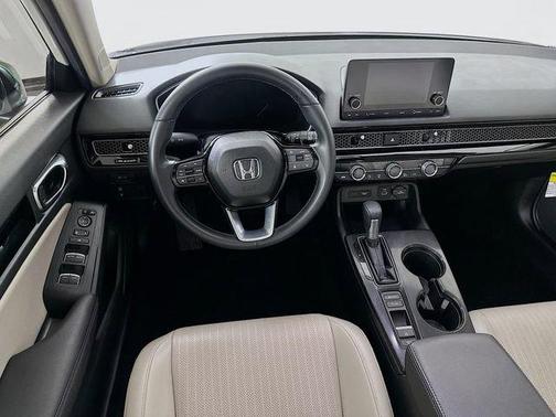 Platinum White Pearl 2024 Honda Civic EX-L