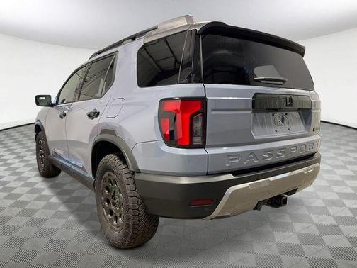 Sonic Gray Pearl 2026 Honda Passport TrailSport Elite Blackout