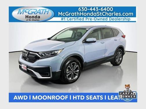 Sonic Gray Pearl 2021 Honda CR-V EX-L