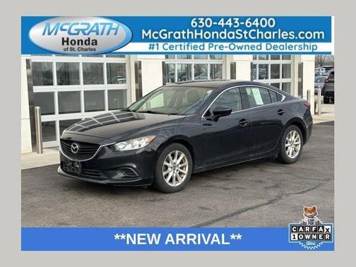 Jet Black 2015 Mazda Mazda6 i Sport