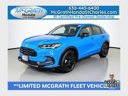 Boost Blue Pearl 2026 Honda HR-V Sport