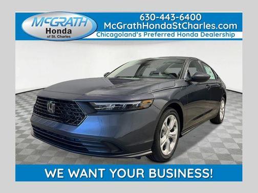 Meteorite Gray Metallic 2026 Honda Accord LX