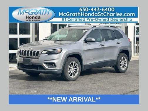 Billet Silver Metallic Clearcoat 2019 Jeep Cherokee Latitude Plus