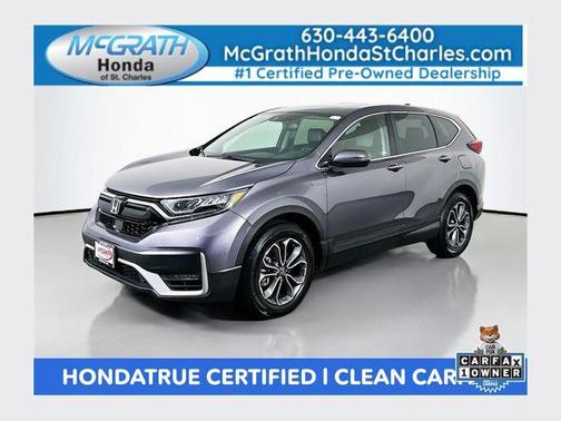 Modern Steel Metallic 2021 Honda CR-V Hybrid EX-L