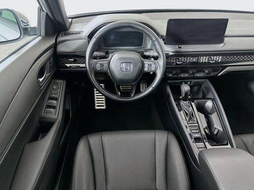 Solar Silver Metallic 2025 Honda Accord Hybrid Sport-L