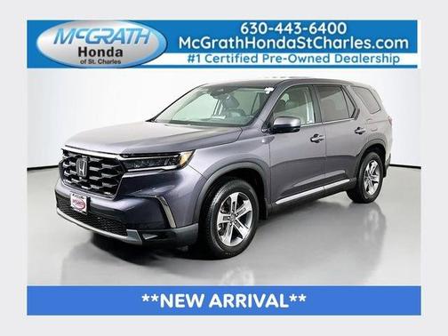 Modern Steel Metallic 2024 Honda Pilot EX-L
