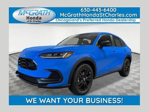 Boost Blue Pearl 2027 Honda HR-V Sport