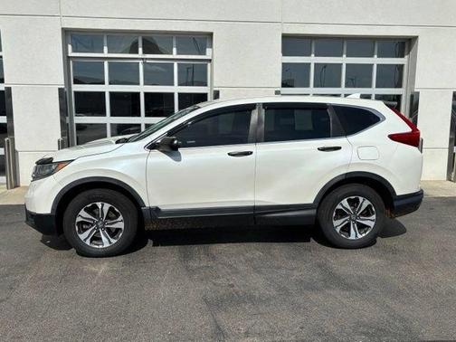 White Diamond Pearl 2018 Honda CR-V LX