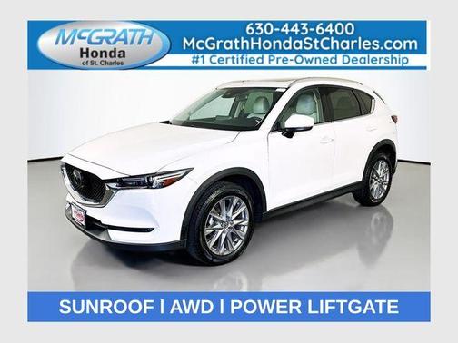 Snowflake White Pearl 2021 Mazda CX-5 Grand Touring