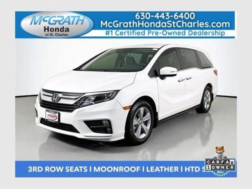Platinum White Pearl 2020 Honda Odyssey EX-L